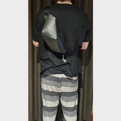 レザーボディバッグ メンズ用